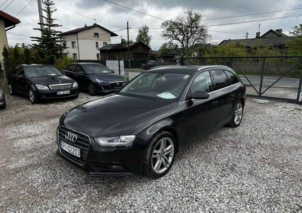 Audi A4 cena 42900 przebieg: 179000, rok produkcji 2012 z Krzepice małe 704